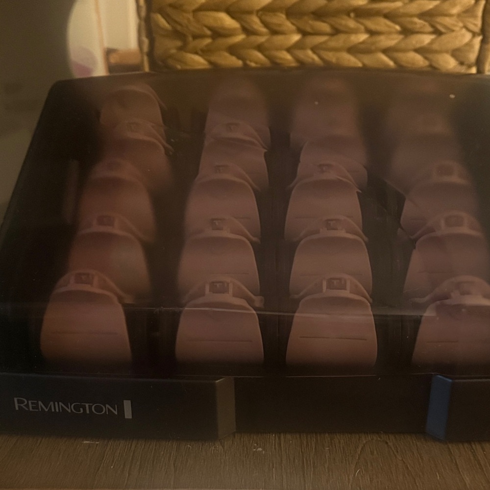 Remington T Studio H9000 Hot Rollers Hair Curlers Pearl Heated Ceramic 20 Clips